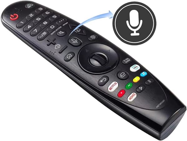 LG Magic Remote Control for LG Models, Netflix and Prime Video Hotkeys null none (MR650A Infrared Mouse without Voice) Style 3