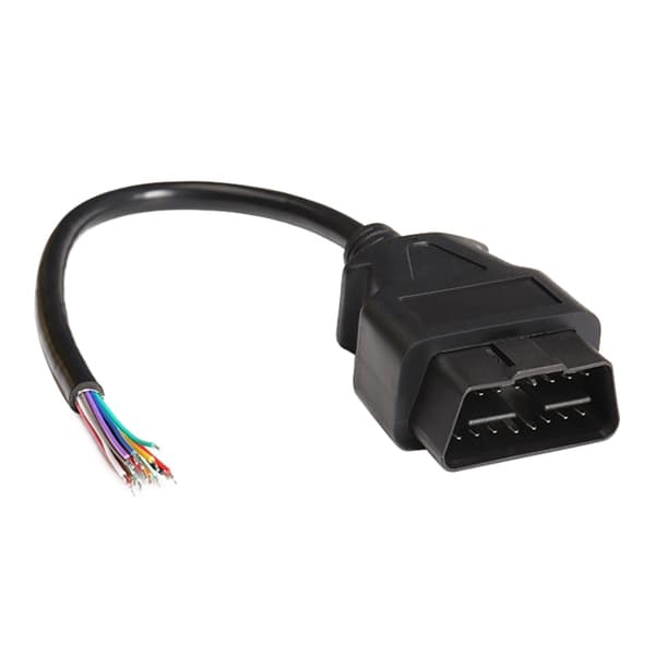 OBD2 forlængerkabel 16-pin han 60 cm