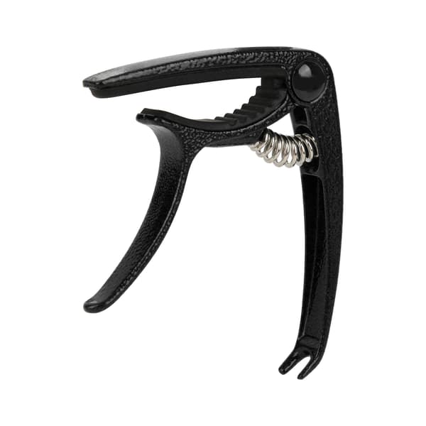 Akustisk Gitar Capo Sinklegering Gammeldags for Ukulele Elgitar Balladgitarer (Svart)