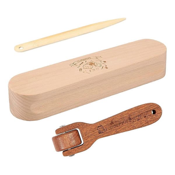 3 Pcs Beechwood Tailor's Clappers, Seam Roller Beech Board Set, Wooden Sewing Quilting Tool, Seam Tool