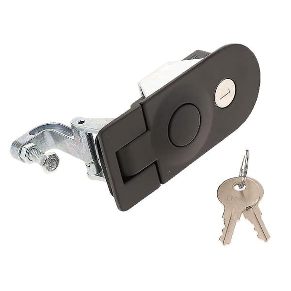 Compression Latch, Sealing Handle, Adjustable, with Gasket Black