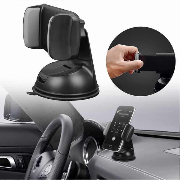 Universal 360° Car Mobile Phone Suction Cup Dashboard Holder Home Mount Windshield