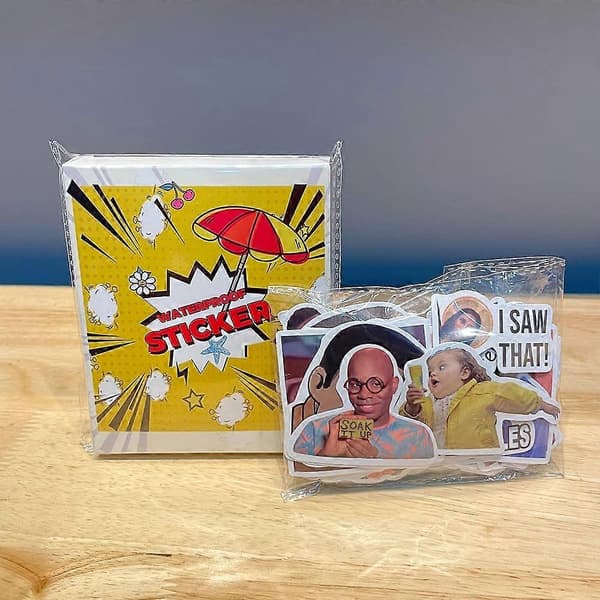 100 Pcs Meme Stickers Funny Stickers Prank Meme (Dirty) Popular Emoticon Pack - Three
