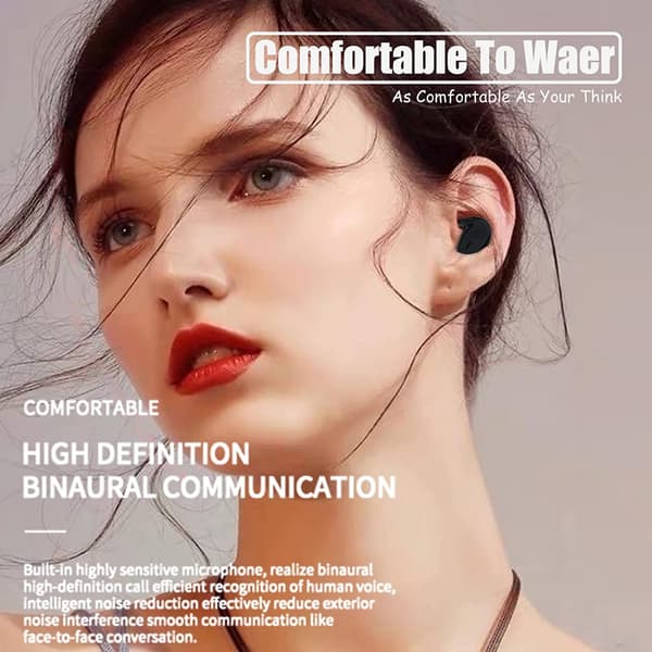 Bluetooth-hovedtelefoner til søvn, støjreducerende hovedtelefoner til sovende, hovedtelefoner til sidesovere (mørk sort)