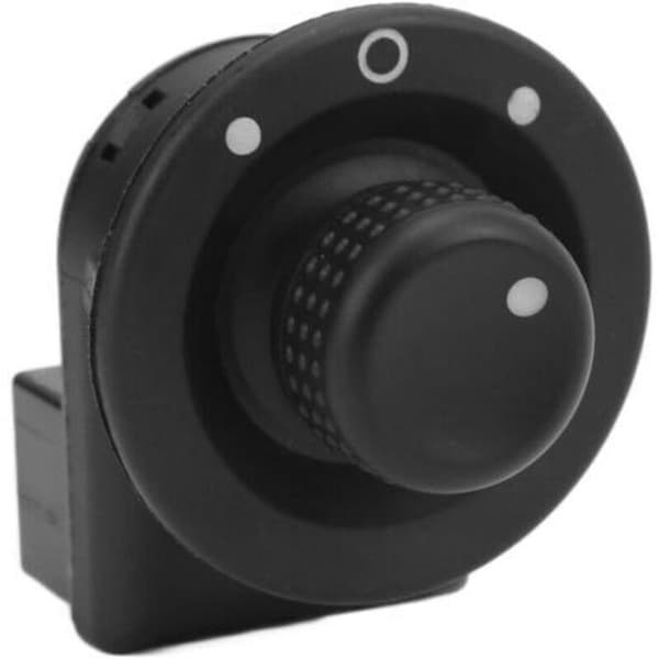 Alovez - Renault Mirror Switch Mirror Adjustment 255704649R ABS, compatible with Kangoo/Master/Twingo/Megane Renault owners