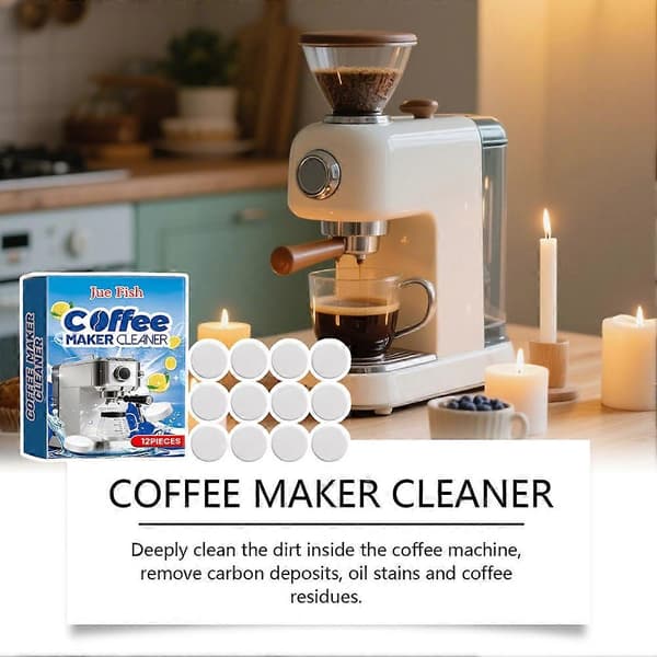 Descaling Tablets for Coffee Machine Coffee Grinder Descaling Solution Essential in the Kitchen