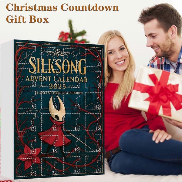 SILKSONG JULEKALENDER 2026 Julekalender Blind Box Juletrepynt