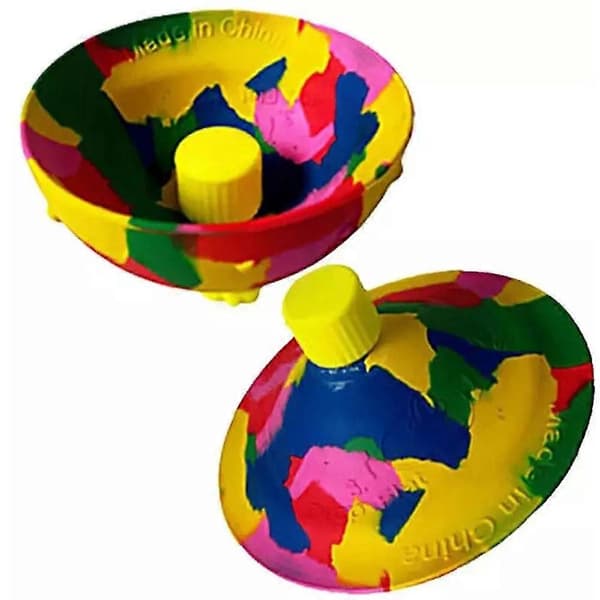 1/4 stk barn sprettskåler sprettballer leker hoppende gyroskåler snurrende fidgetleker 1pc