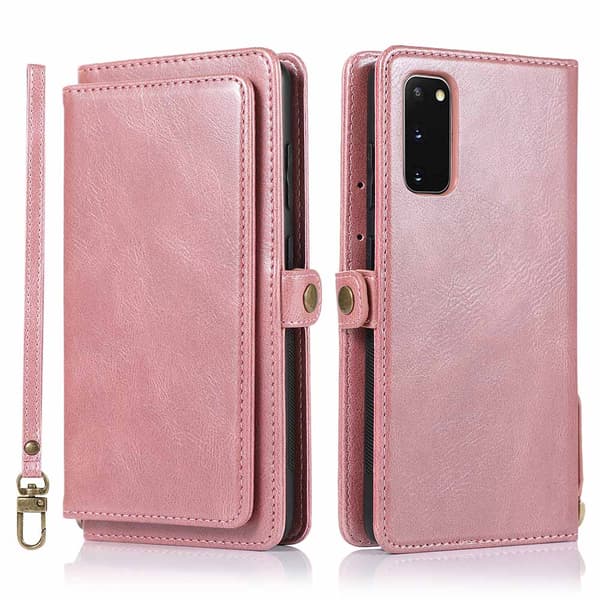Samsung Galaxy S20 - Practical Stylish Wallet Case Mörkblå blue