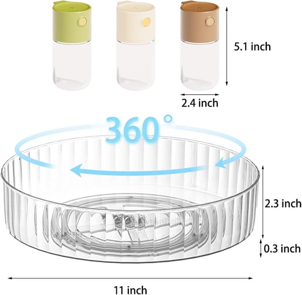 Multifunctional Rotating Spice Rack, 1 pc
