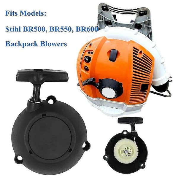 Recoil Starter Assembly for Stihl Backpack Blower BR500 BR550 BR600 Pull Starter Replaces 4282 190 0300