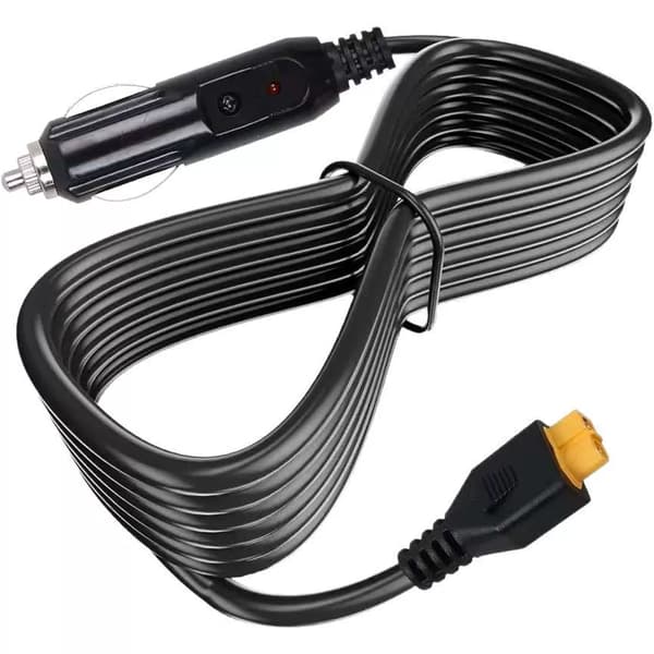 Bil sigarettenner XT60 forlenget strømkabel 12V / 24V for drone strømlader