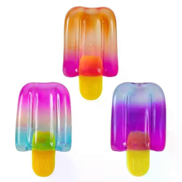 Ispinne Squishy Legetøj, Farverigt Klemme Stressaflastende Fidgetlegetøj Til Børn & Voksne 2pcs
