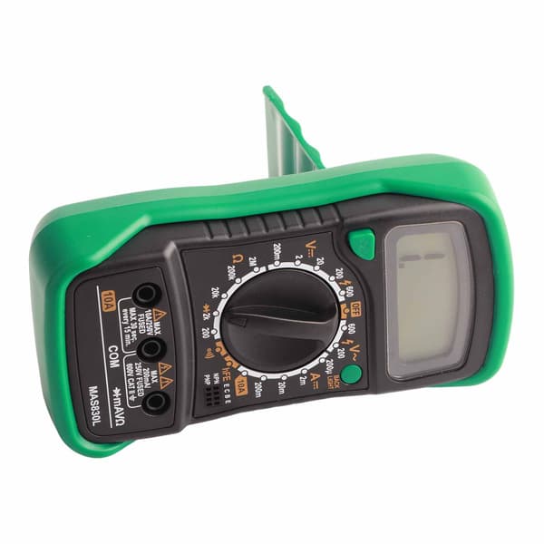 MAS830L Digital Multimeter Portable High Accuracy Button Electrician Meter Digital Voltmeter 0.4