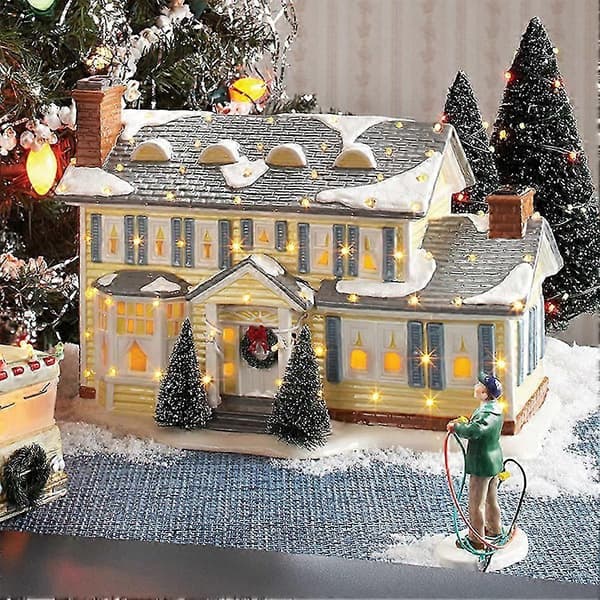 Ny juleferiebelysning Bygning Julepynt Jul Christmas decorations