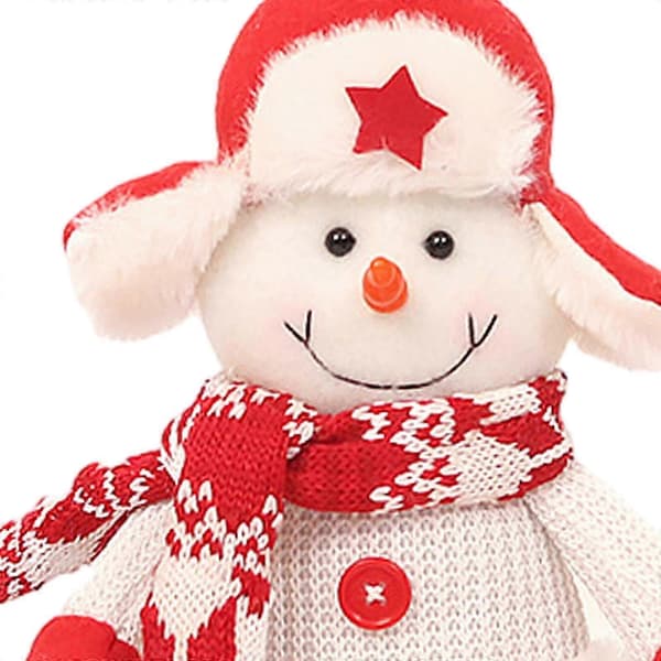 Joulupehmolelut kodin sisustukseen Snowman