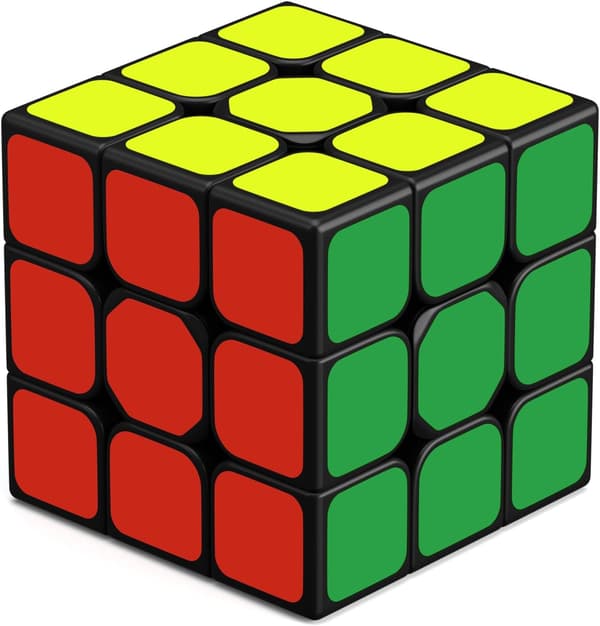 Speed Cube, Original Speed Cube Super-holdbar Sticker med levende farver