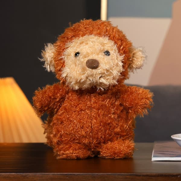 Jellycat Pehmonukke Lelu-sarja, 20cm Kihara Apina