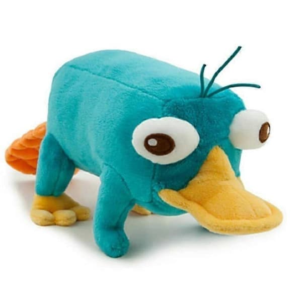Mjukdjur 28cm Anime Näbbdjur Mjuk Fylld Docka Present