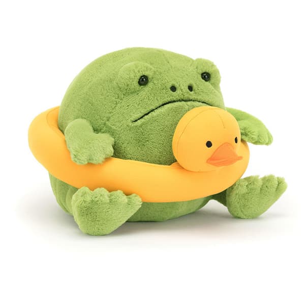 [RM]Jellycat Ricky Regnfrø Gummiring Plyslegetøj
