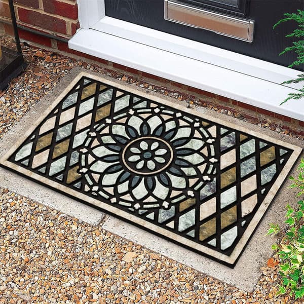 Outdoor Entrance Mat - 50 x 80 cm - Durable Non-Slip Runner Mat