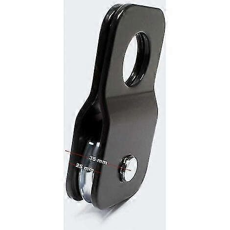 4t Opening Pulley Winch Cable Guide Snatch Block Deflection Pulley