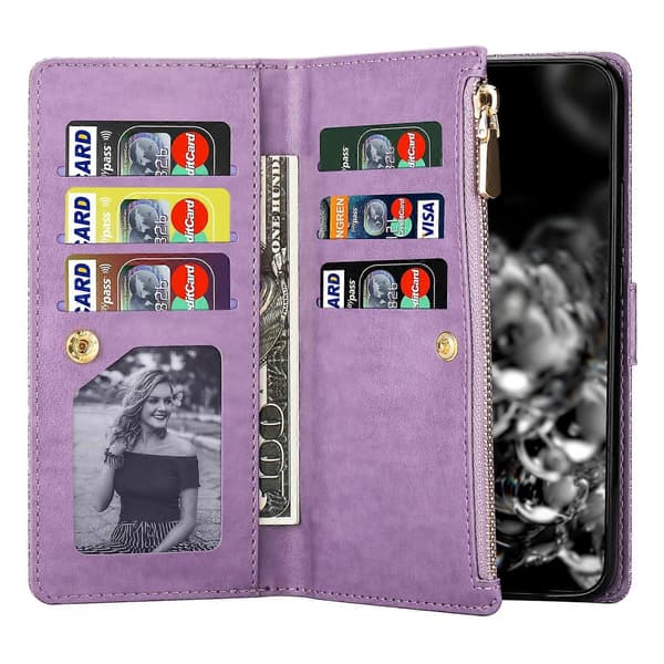 Til Xiaomi Redmi Note 13 Pro 5G/Poco X6 5G Etui Læder Telefoncover Glitteroverflade