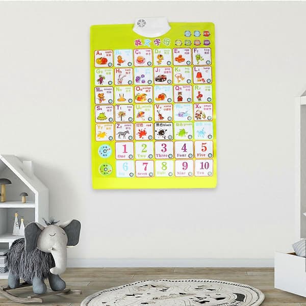Alphabet Electronic Talking Poster for Kids Learning Toy 1 pc