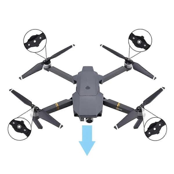 8 stk. propeller til DJI Mavic Pro Drone Quick Release Propeller Foldbart Blad 8330 Reservedele Erstatningstilbehør Vingefans CW CCW Fjernbetjening