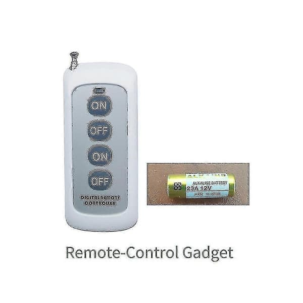 1-5x Trådløs Smart Fjernkontrollkontakt Uttak Strømuttak EU-plugg 1PC 1PC Remote power socket