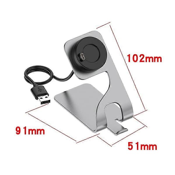 Bærbar magnetisk metalladerholder med datafunksjon for Venu3 / Venu3S / Vivoactive 5