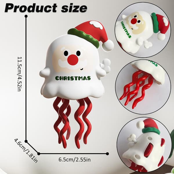 Dancing Christmas Ghost, Wind-Up Corn Toy - Fun and Stress-Reducing Gift for Kids B