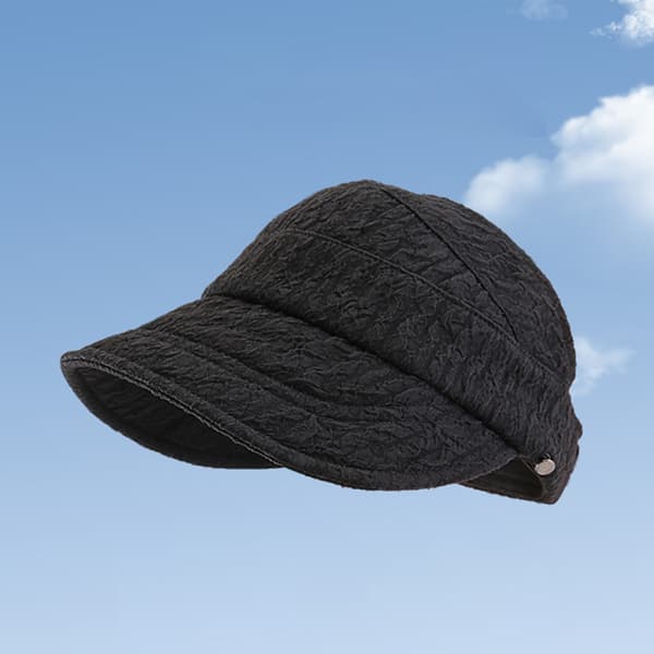 Tynd solbeskyttelseshat / kasket til sommeren sort Black 69