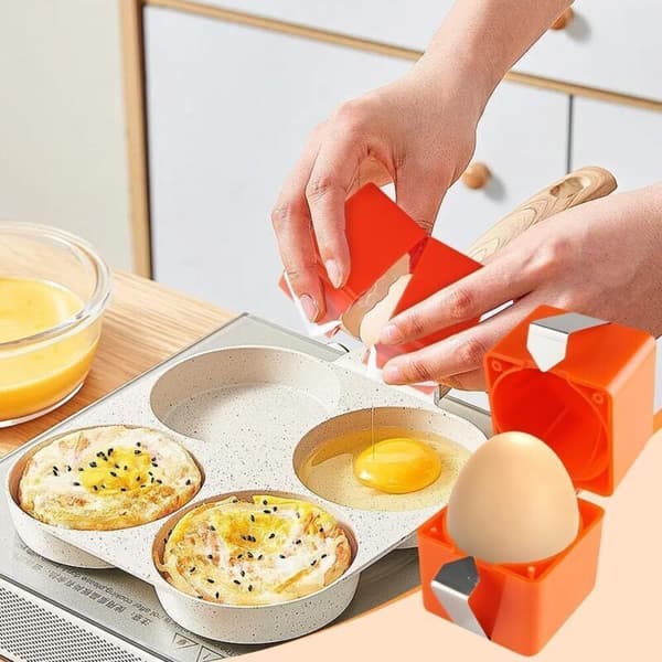 Eggshell opener, egg cracker tool 2025, eggshell opener for raw and hard-boiled eggs - Shell peeler, simple kitchen utensil (1 piece)