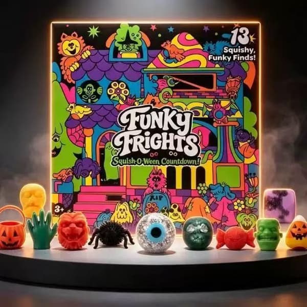 Stressaflastende Halloween Nedtælling Blindkasse Klemmelegetøj Ankomst 24 Solar Terms Blind Box