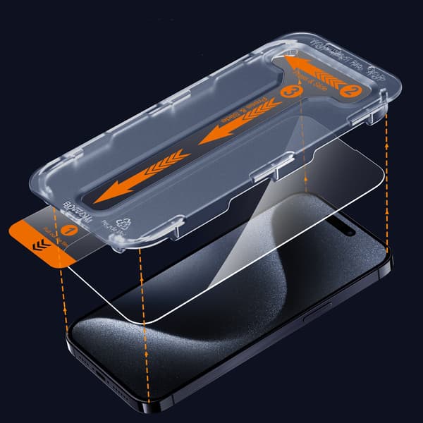 2-pack iPhone 14 Skärmskydd - Härdat Glas | - Bubbel- och dammfri 14