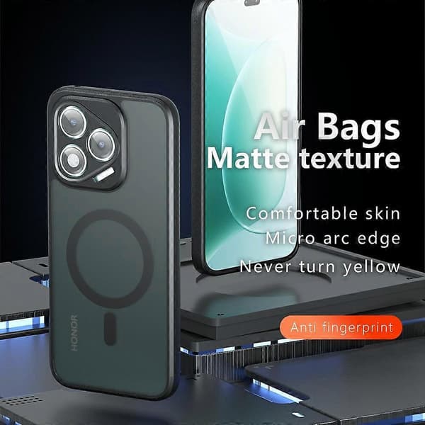 Case for Honor 400 Lite 5G Compatible with MagSafe TPU+PC Matte Phone Protection