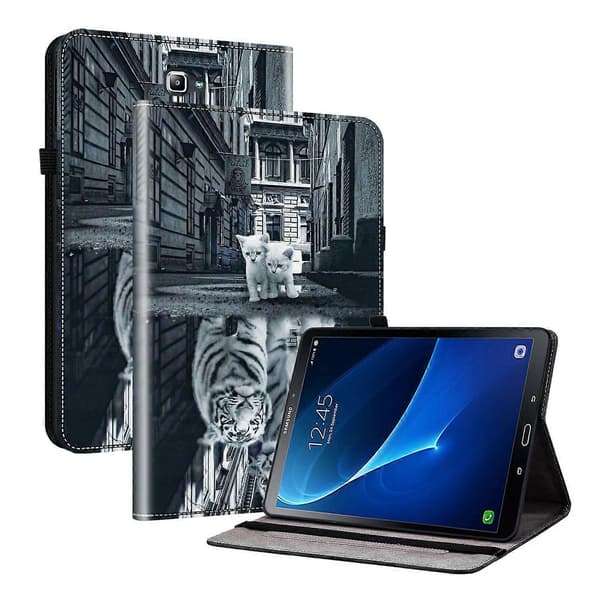 Kristalltekstur Malt Lær Tablet Deksel-Perfet For Samsung Galaxy Tab A 10.1 2016
