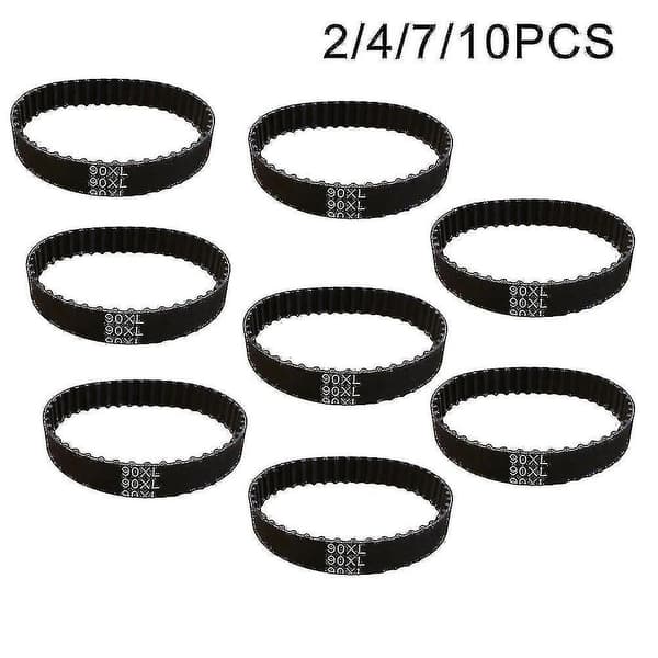 2/4 stk Høvl Drivrem 914592 Til Black Decker Dn75 Dn750 Kw750 Sr600 Sr600 Dn75 Sort Gummirem2