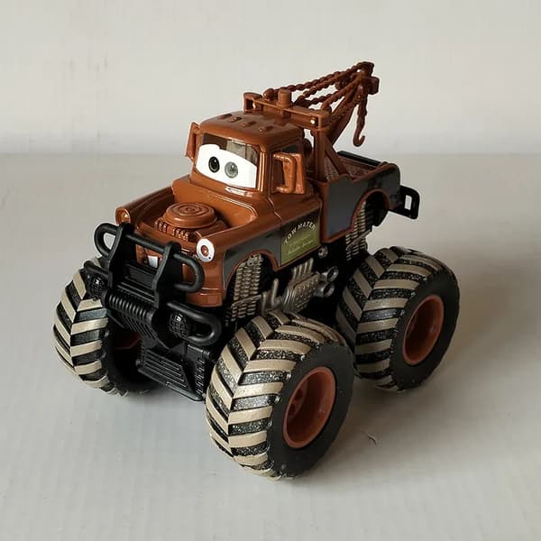 Disney Pixar Biler Bärgarn Lynet McQueen Jackson Storm Store Hjul Terrengkjøretøy Pullback Force Biler Modell Leker Bursdagsgaver B
