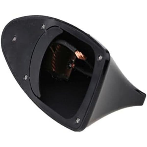 Shark Fin Antenna for Cars - Black ABS Plastic Improves Radio Reception Quick Installation Without Drilling