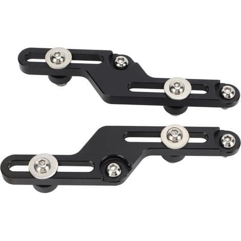 Motorcycle Windshield Mounting Bracket Kit for SUZUKI V-STROM DL650 2017-2020 Black