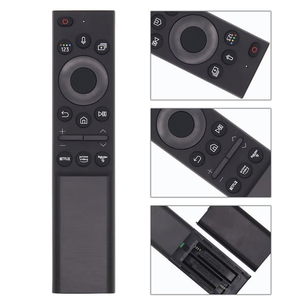 Samsung Smart TV Remote Control with Voice Control BN59-01357D Compatible Black black