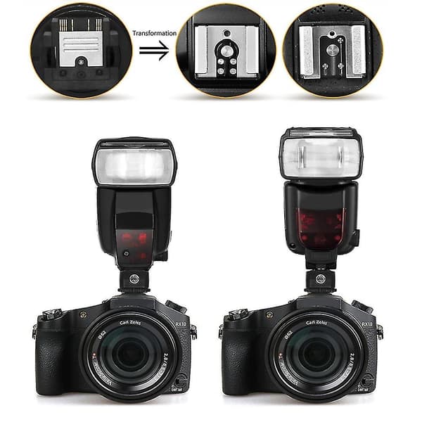 TF-334 Lynskoadapter til at konvertere Sony Mi A7 A7S A7SII A7R A7II A9 A6300 Kamera til Canon Nikon