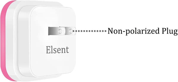 [4-pack] Red Night Light, LED Wall Light with Dusk Sensor, Automatic On/Off - Perfect for Bedroom, Kids and Nursery