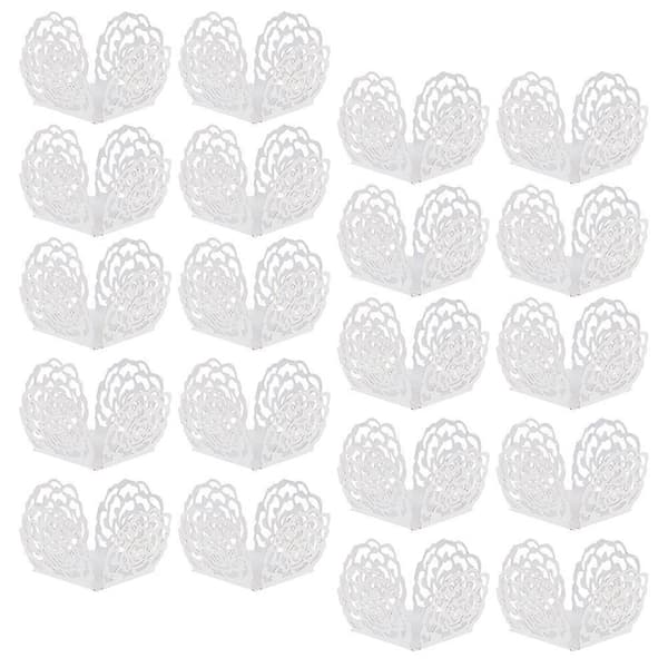 100 stk. papirchokoladeindpakninger, adskillende bakker, hule chokolademuffinsforme