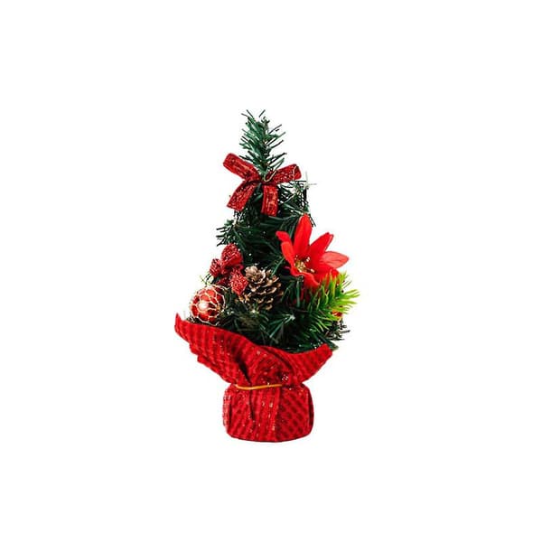 Sæson- og julepynt Mini juletræ Lille juletræ Julebordstræpynt Q