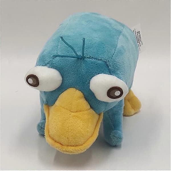 Mjukdjur 28cm Anime Näbbdjur Mjuk Fylld Docka Present