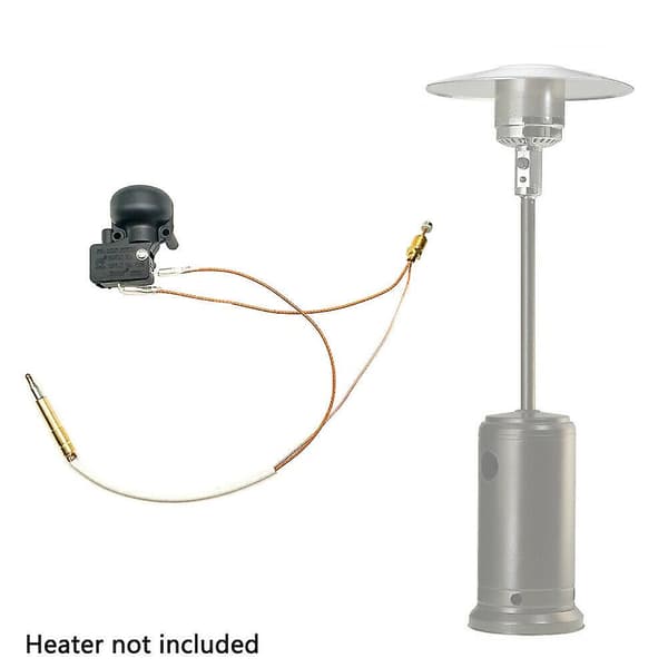 Termoelement og vippekontakt til terrassevarmer Dump Switch til propanvarmer Terrassevarmer Udendørs G as shown