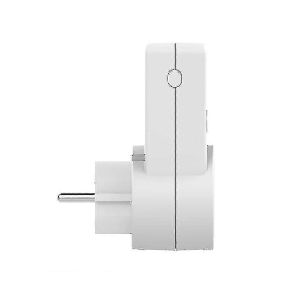 1-5x Trådløs Smart Fjernkontrollkontakt Uttak Strømuttak EU-plugg 1PC 1PC 1 remote control socket